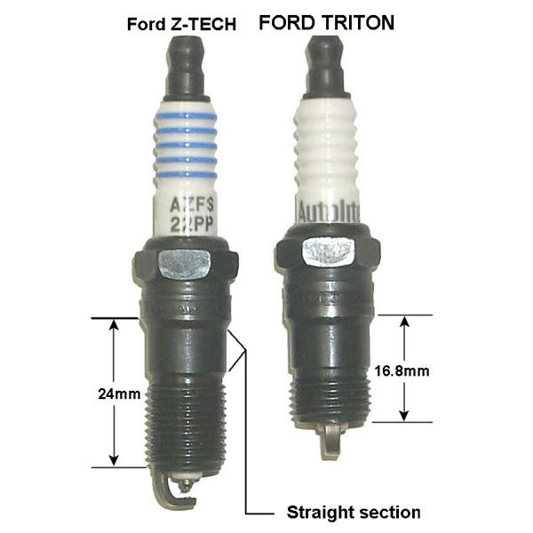 M14x1.25x24mm Ford Z-tech spark plug Insert P/n 51460